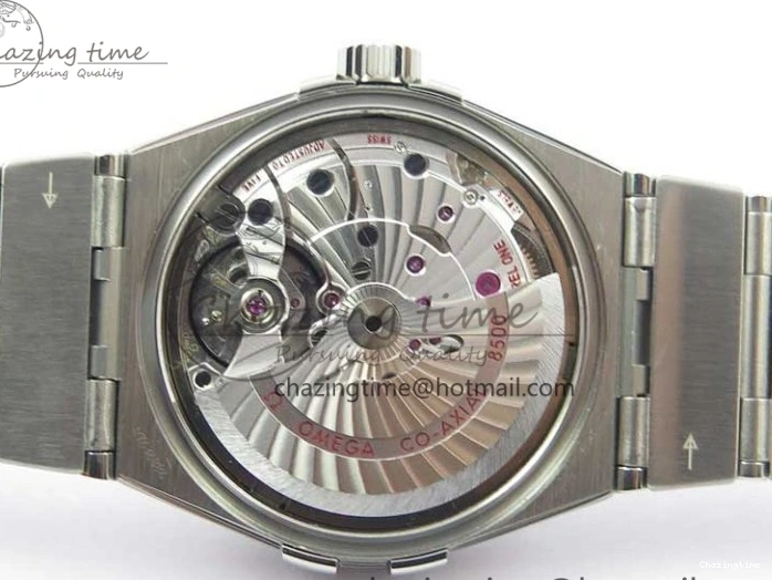 0423 Constellation 38mm SS VSF 1:1 Best Edition White Textured Dial on SS Bracelet A8500 Super Clone EasyCare 7919